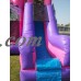 Pogo Pink Princess Commercial Inflatable Bounce House Slide with Blower Kids Jumper   